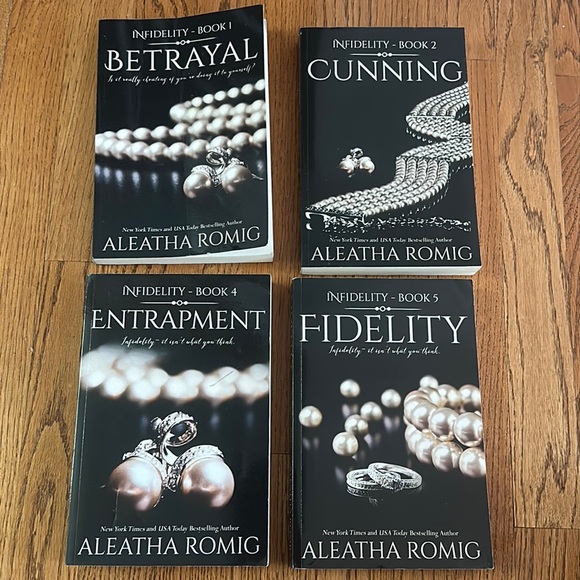 Other Lot Of Romance Novels Althea Romig Infidelity Series Betrayal